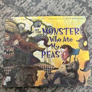 The Monster Who Ate My Peas Book